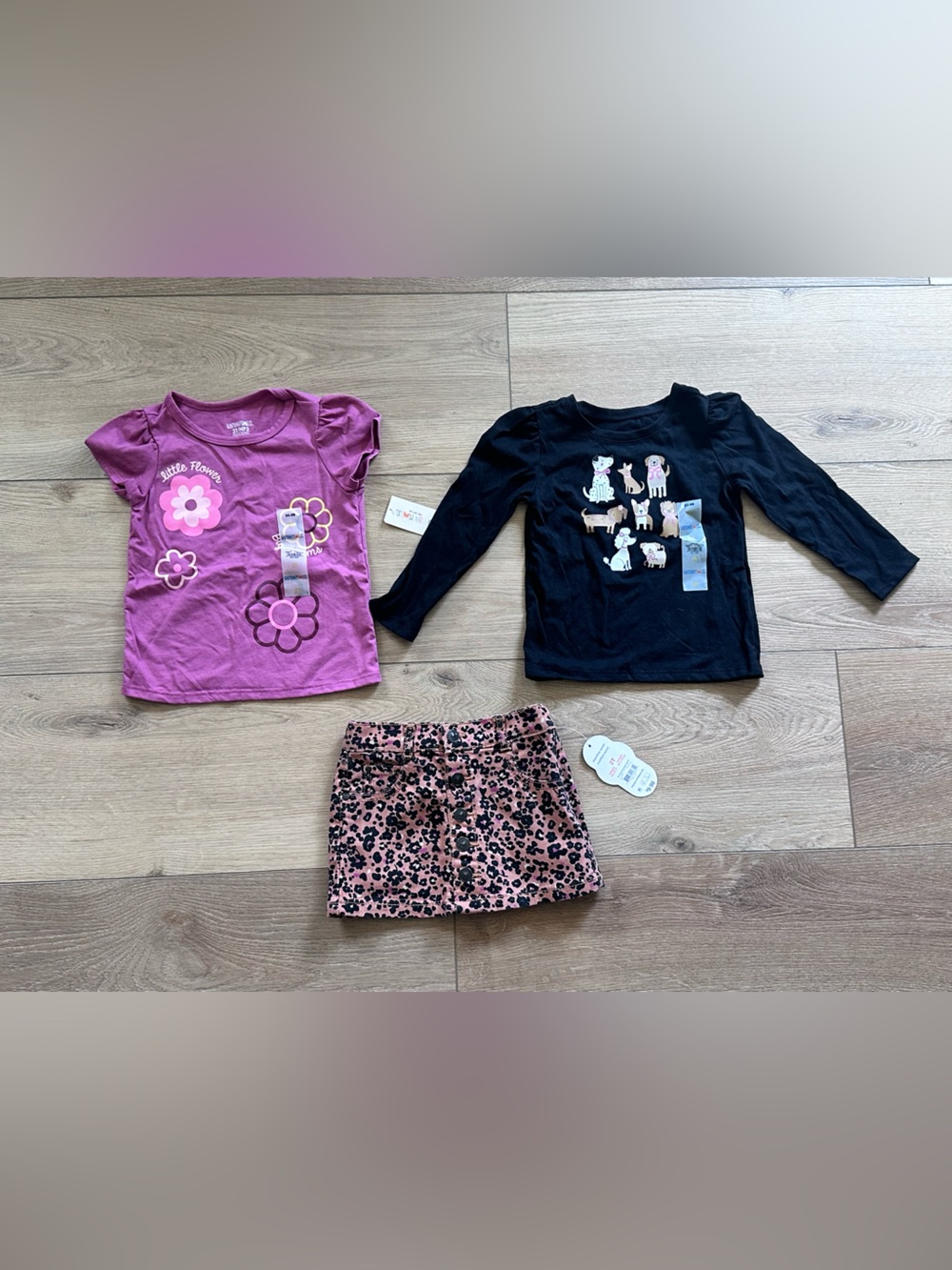 Toddler Skort and Shirts
